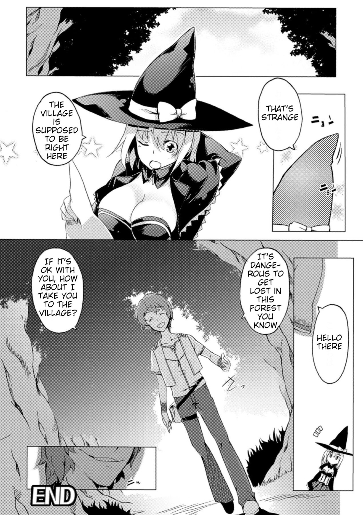 Hentai Manga Comic-A Saint Is Subdued In The Forest-Read-24